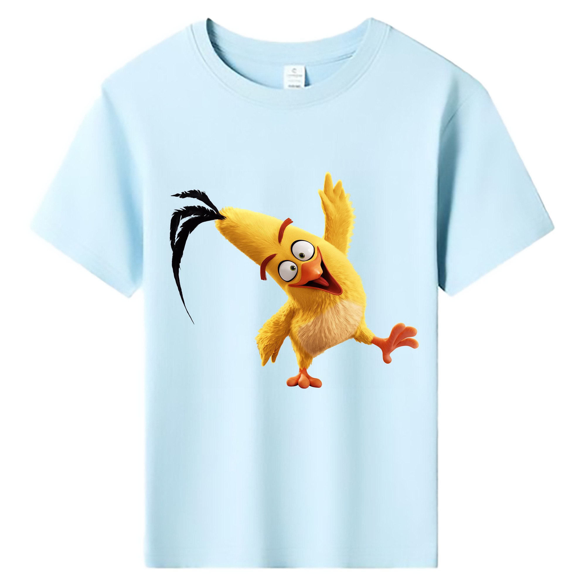 （画像用） Angry Birds アングリーバード 綿100％キッズTシャツ（フロントプリント）